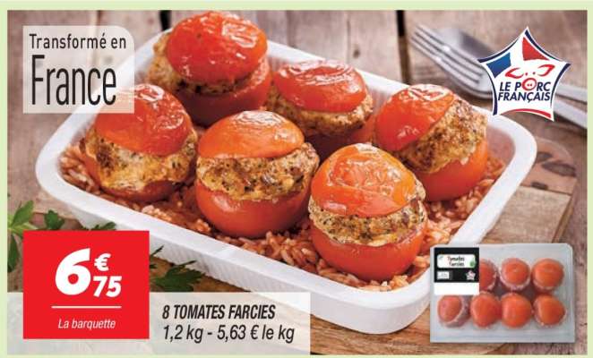 8 tomates farcies