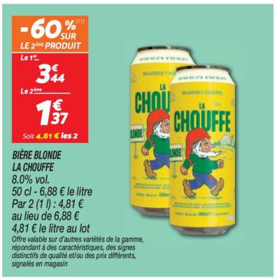 Bière Blonde La Chouffe*