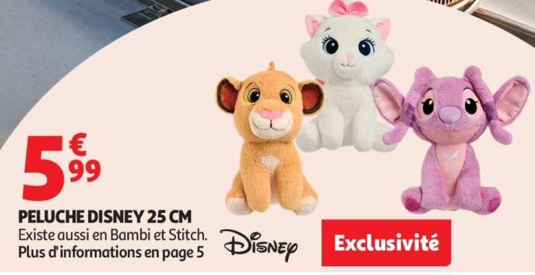 PELUCHE DISNEY 25 CM