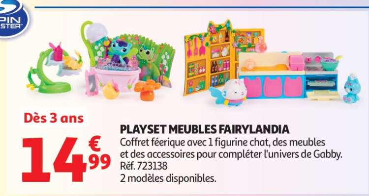 PLAYSET MEUBLES FAIRYLANDIA
