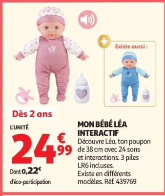 MON BÉBÉ LÉA INTERACTIF