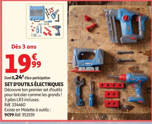 SET D'OUTILS ÉLECTRIQUES