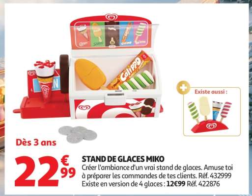 STAND DE GLACES MIKO