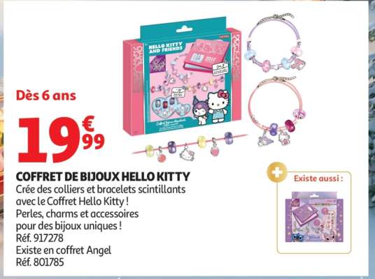 COFFRET DE BIJOUX HELLO KITTY