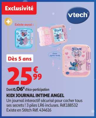 KIDI JOURNAL INTIME ANGEL