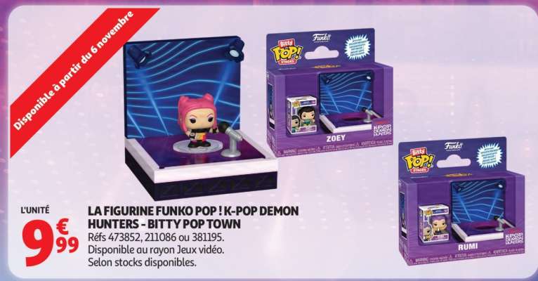 LA FIGURINE FUNKO POP ! K-POP DEMON HUNTERS – BITTY POP TOWN
