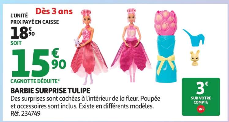 BARBIE SURPRISE TULIPE