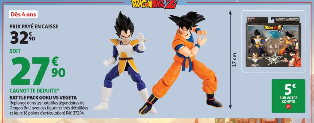 BATTLE PACK GOKU VS VEGETA
