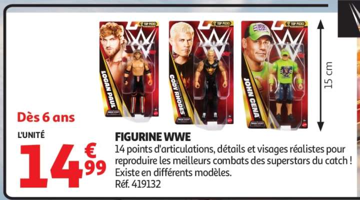 FIGURINE WWE