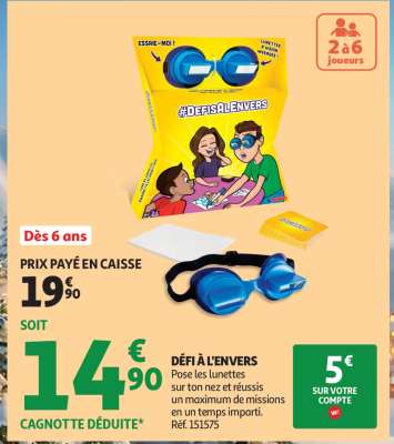 DÉFI À L'ENVERS