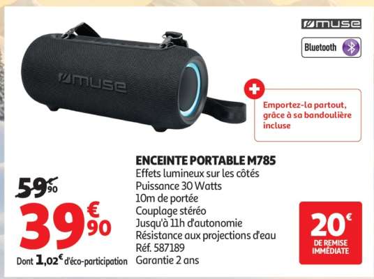 ENCEINTE PORTABLE M785
