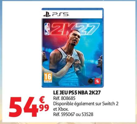 LE JEU PS5 NBA 2K27