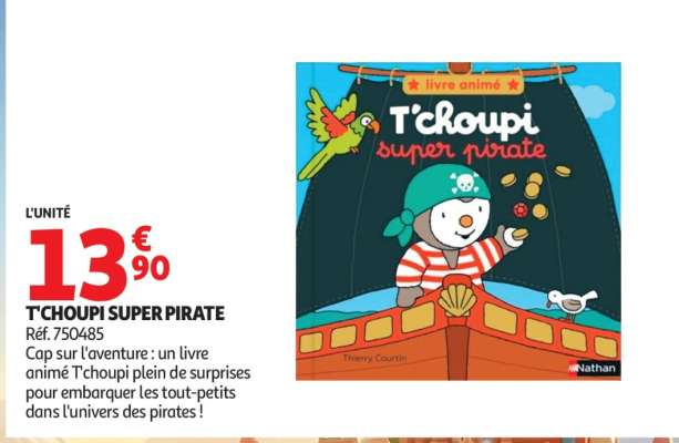 T'choupi super pirate