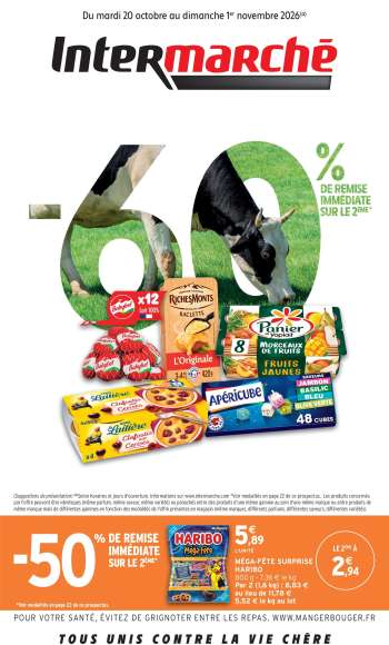 Catalogue Intermarché Super - 20/10/2026 - 01/11/2026.