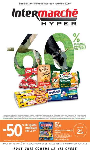 Catalogue Intermarché Hyper - 20/10/2026 - 01/11/2026.