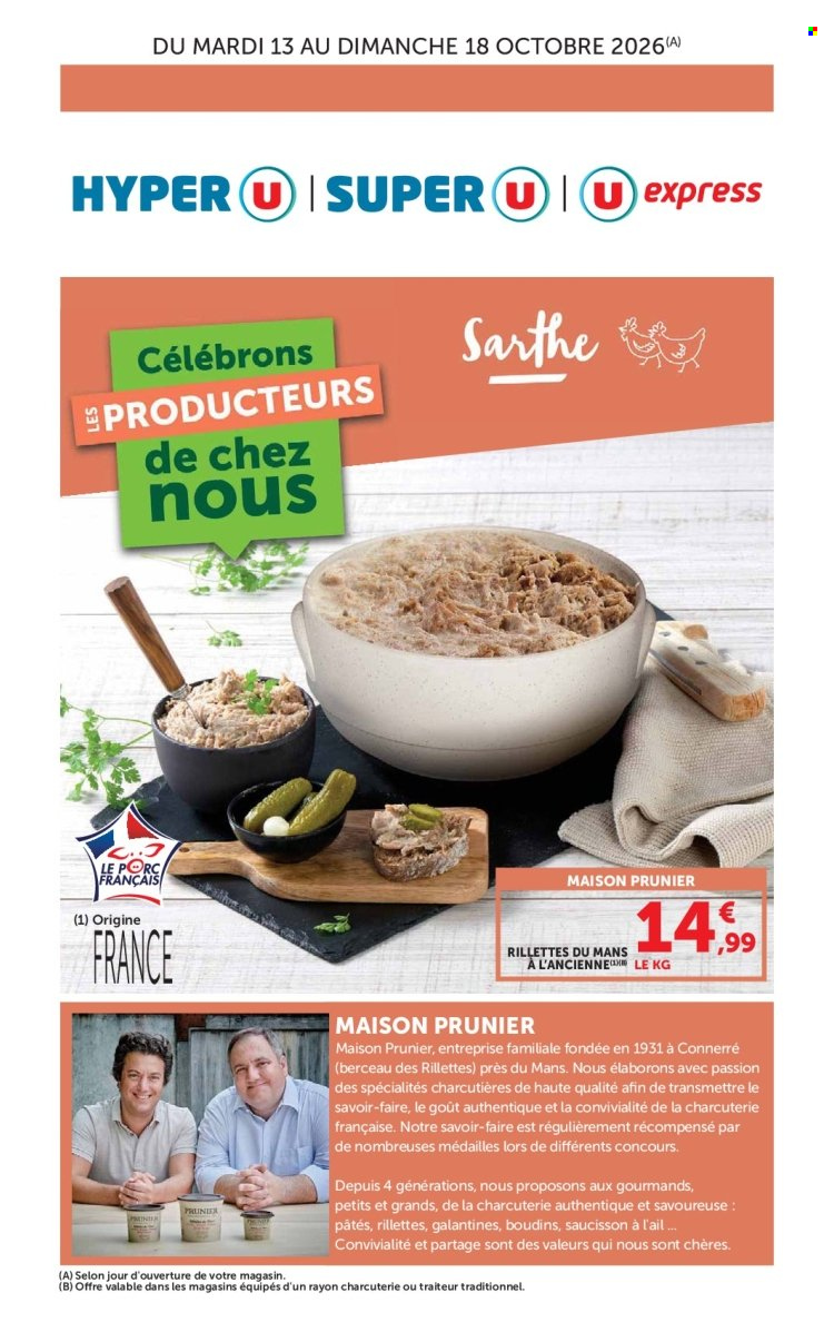 Catalogue Magasins U - 13/10/2026 - 18/10/2026. Page 1