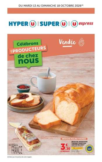 Catalogue Magasins U - 13/10/2026 - 18/10/2026.