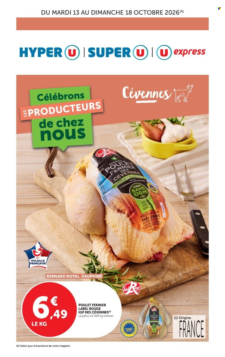 Catalogue Magasins U - 13/10/2026 - 18/10/2026. Page 1