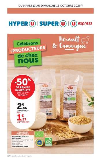 Catalogue Magasins U - 13/10/2026 - 18/10/2026.
