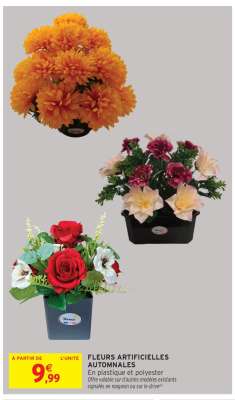 Fleurs Artificielles Automnales