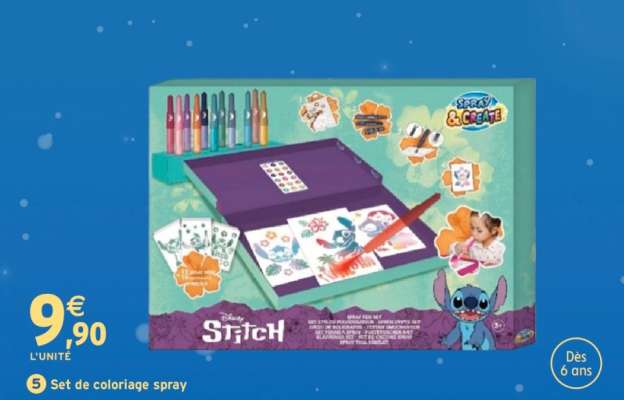Set de coloriage spray