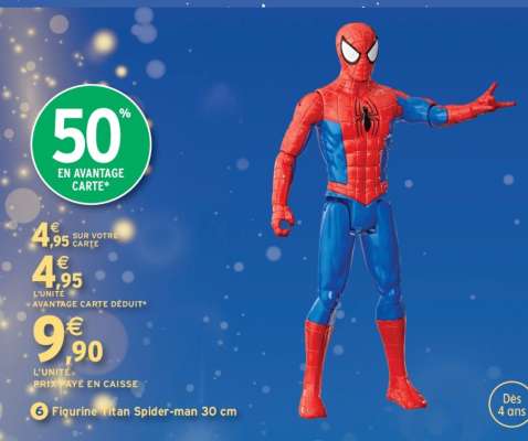 Figurine Titan Spider-man 30 cm