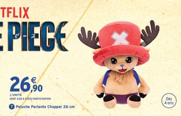 Peluche Parlante Chopper 26 cm