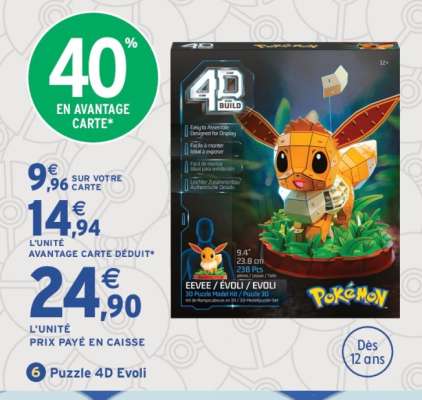 Puzzle 4D Evoli