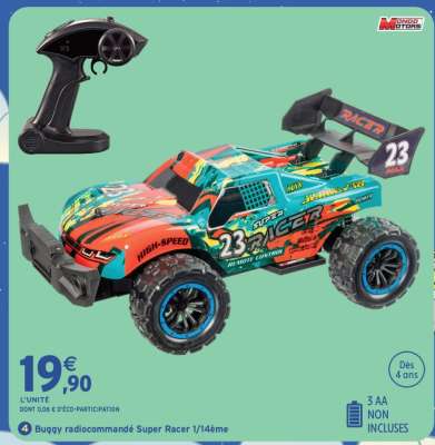 Buggy radiocommandé Super Racer 1/14ème
