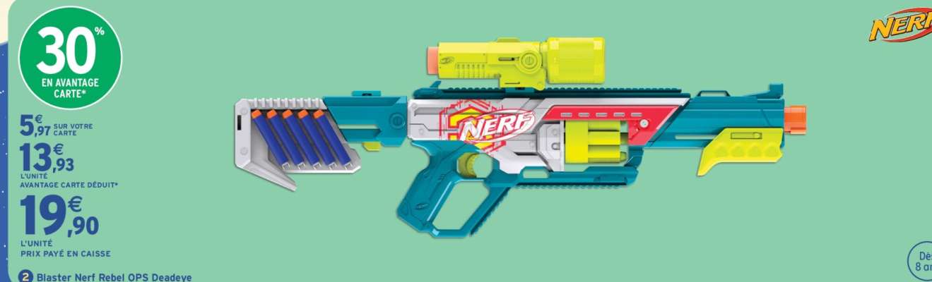 Blaster Nerf Rebel OPS Deltaburst