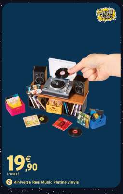 Miniverse Real Music Platine vinyle