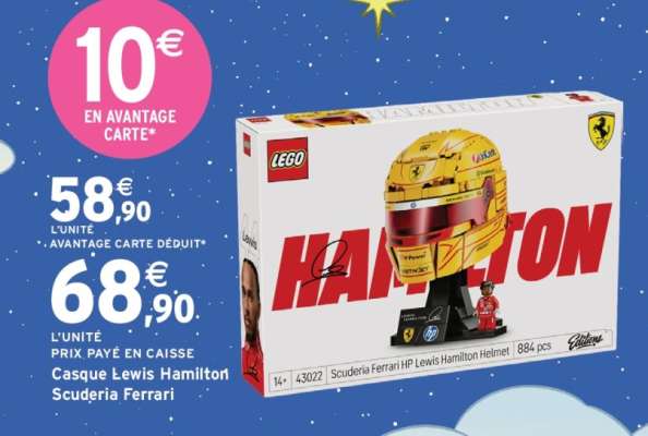 Casque Lewis Hamilton Scuderia Ferrari