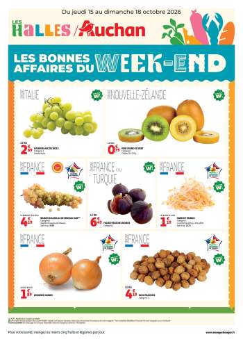 Catalogue Auchan - 15/10/2026 - 18/10/2026.