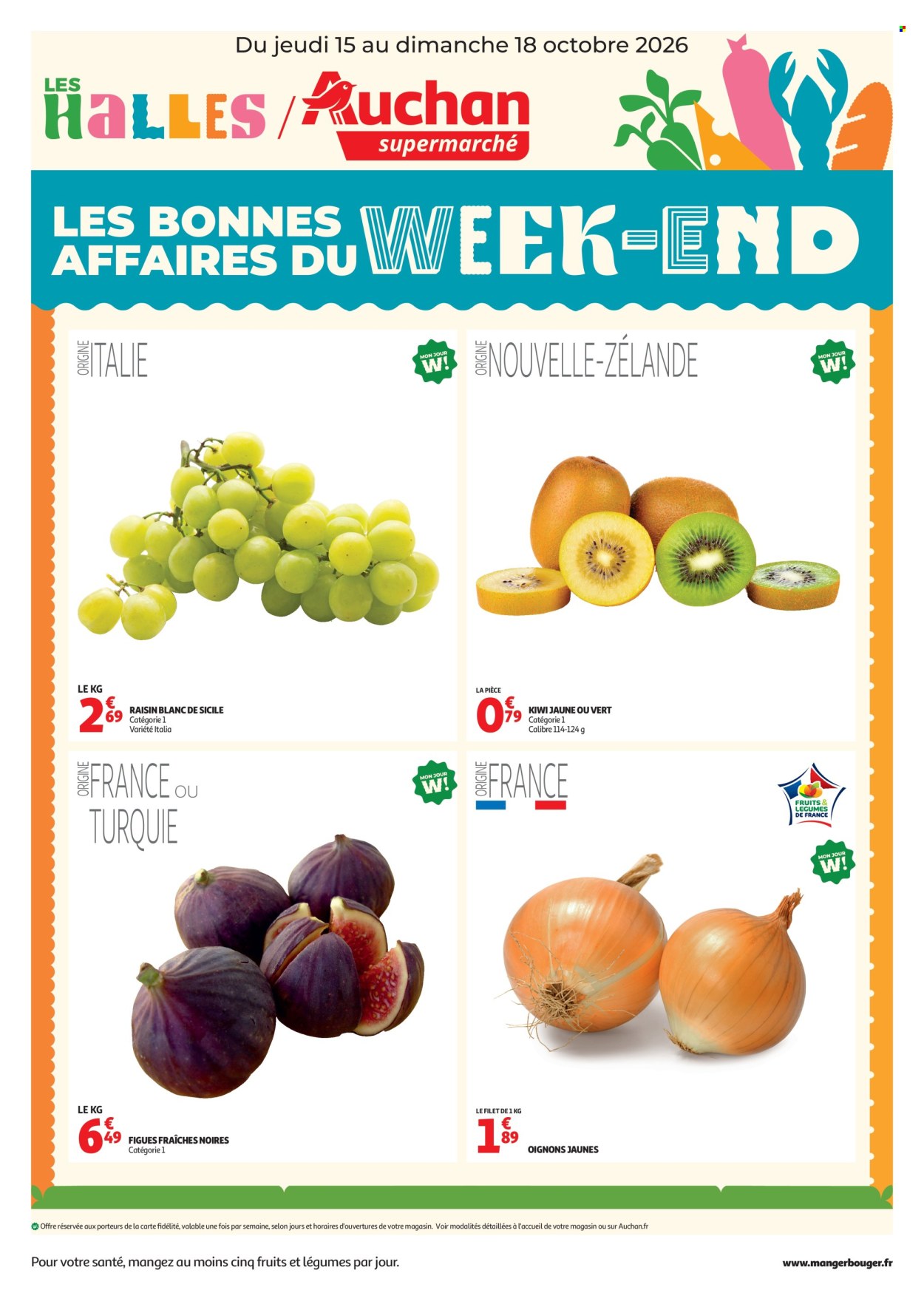 Catalogue Auchan - 15/10/2026 - 18/10/2026. Page 1