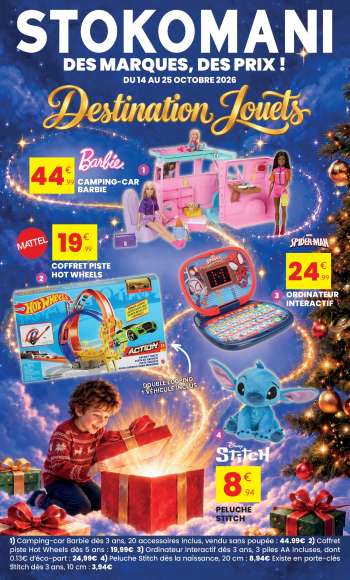 Catalogue Stokomani - 14/10/2026 - 25/10/2026.