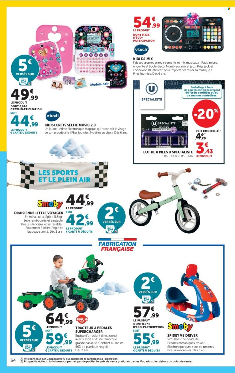 Catalogue SUPER U - 20/10/2026 - 06/12/2026. Page 34