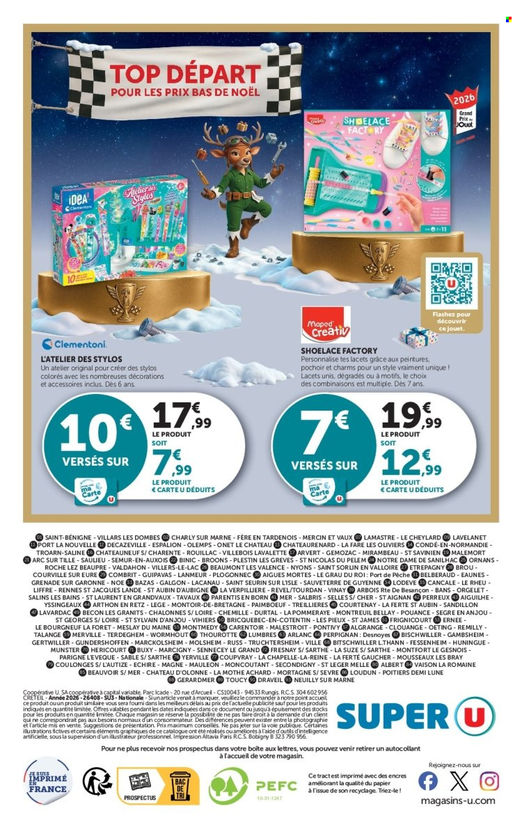 Catalogue SUPER U - 20/10/2026 - 06/12/2026. Page 40