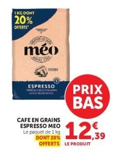 Café en grains Espresso "Méo"