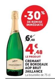 CREMANT DE BORDEAUX AOP BRUT JAILLANCE