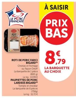 Rôti De Porc Farci Bigard