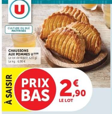 Chaussons aux Pommes U