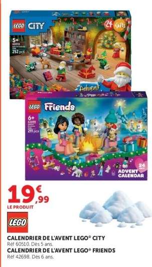 Calendrier De L'avent Lego City