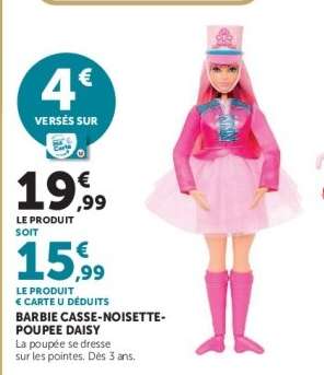 BARBIE CASSE-NOISETTE-POUPÉE DAISY