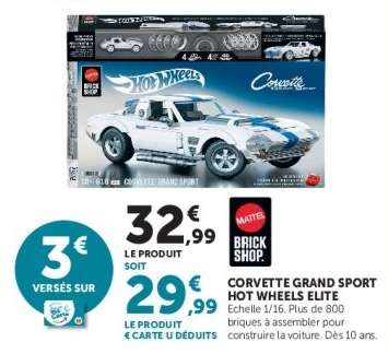 CORVETTE GRAND SPORT HOT WHEELS ELITE