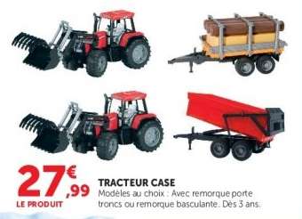 TRACTEUR CASE