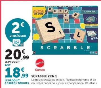 SCRABBLE 2 EN 1