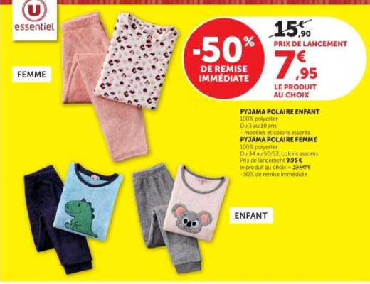 Pyjama Polaire Enfant
