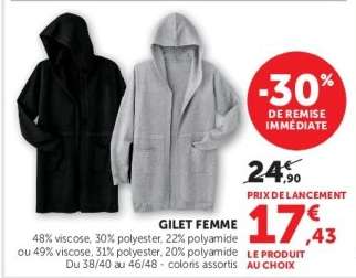 Gilet femme