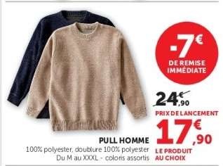 Pull homme