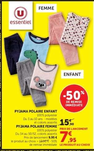 Pyjama Polaire Enfant